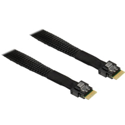 Inter-Tech SFF-8654 4i 0.7 m 24 Gbit/s Black