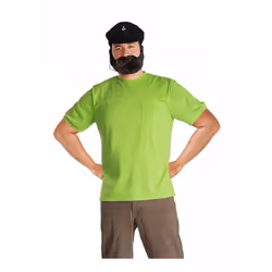 Efraim Pippi Longstocking costume for men - XXXL