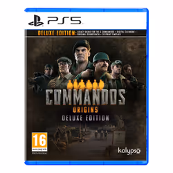 Kalypso Commandos: Origins Deluxe Edition, PlayStation 5, Multiplayer mode, T (Teen), Physical media