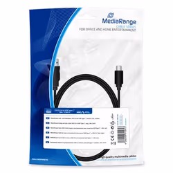 Whether at home or in the office. MediaRange has just the right cable. Our diverse range of dependable high quality cables an ...