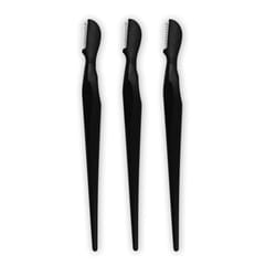 Eyebrow Razor Shaving Eyebrows Remover Shaver Trimmer Small 3pcs Black