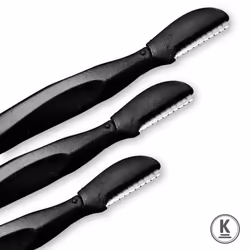 Eyebrow Razor Shaving Eyebrows Remover Shaver Trimmer Small 3pcs Black