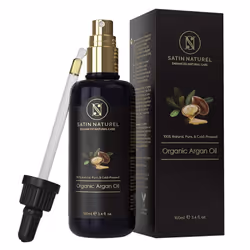 ORGANIC Argan Oil Vegan, Cold-Pressed + 100% Pure 100 ml - Skincare Rich in Vitamins for Anti-Aging, Young, Soft Skin, Health ...