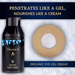 Mens Eye Cream 30ml, Powerful Organic Under Eye Cream Anti Aging, Wrinkles, Dark Circles - Mens Face Cream with Hyaluronic Acid, Vitamin E, Aloe Vera