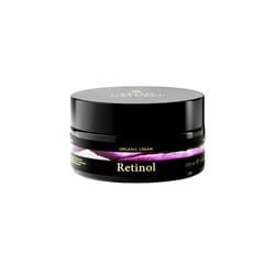 100ml Organic Retinol Cream - Anti Wrinkle Face Cream Enhanced with Aloe Vera for Hydrated and Rejuvenated Skin - Anti Ageing Cream for Women - Vegan