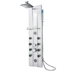 TecTake 402117 shower system Silver