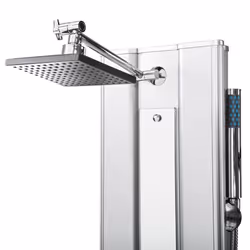 TecTake 402117 shower system Silver