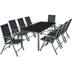 TecTake 402164 outdoor furniture set Grey