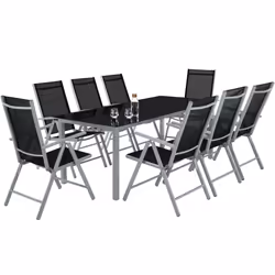 TecTake 402165 outdoor furniture set Grey