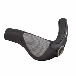 Ergon GP3, Grips, Weatherproof, Black, Grey