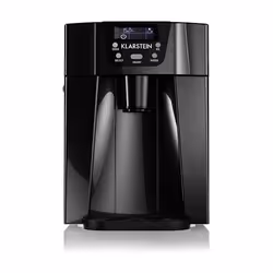 Klarstein Ice Volcano 2GB Portable ice cube maker 13 kg/24h Black