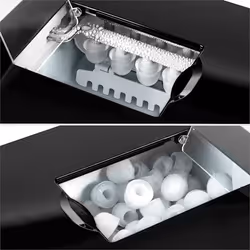 Klarstein Ice Volcano 2GB Portable ice cube maker 13 kg/24h Black - Additional view 8