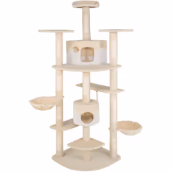 TecTake 402108, White, Beige
