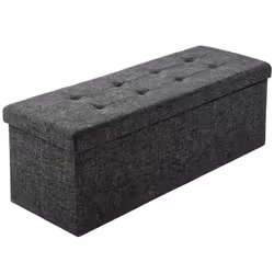 TecTake 402236, Grey, Polyester, MDF