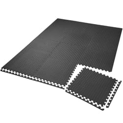 TecTake 402255 yoga mat Black