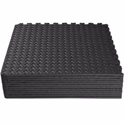 TecTake 402255 yoga mat Black