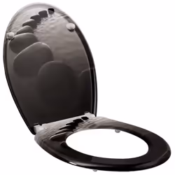 TecTake 402260 toilet seat Plastic
