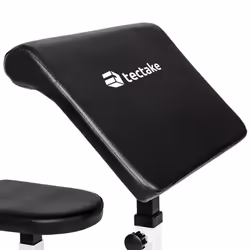Weight Bench Preacher Bicep Curls Training Seated Workout Adjustable Fitness