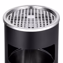 TecTake 402282 ashtray Steel