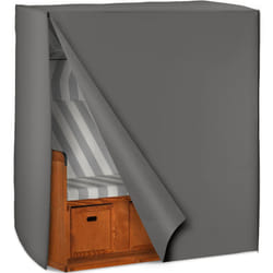 TecTake 402298 beach chair Grey