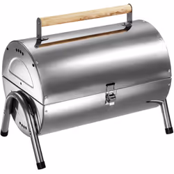 Portable Charcoal BBQ Grill Picnic Camping Travel Outdoor Barbecue 2 Racks