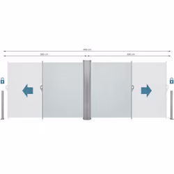 TecTake 402331 shade sail Grey - Additional view 4