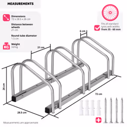 TecTake 402377 bicycle holder - Additional view 6
