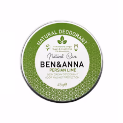 Ben & Anna BA03PL, Women, Deodorant, Cream deodorant, Pot, 45 g, Alcohol, Paraben