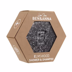 Ben & Anna Love Soap Elmswood 60g, 60 g, 2-in-1 Hair & Body, Unisex, Nutrition, Strengthening, Spice, Wood, Cocoa butter