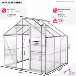 TecTake 402473 cold frame/greenhouse - Additional view 6