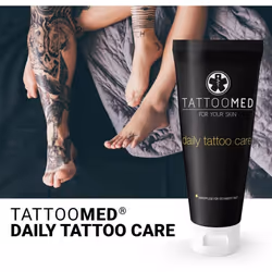 TattooMed Daily Tattoo Care - Aftercare For Vibrant Tattoos and UV Protection - (1 x 100ml)