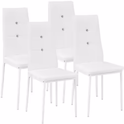 TecTake 402547, 400 mm, 420 mm, 970 mm, 4.25 kg, White