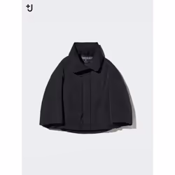 Uniqlo Japan Hybrid Down Jacket - 09 BLACK/XL