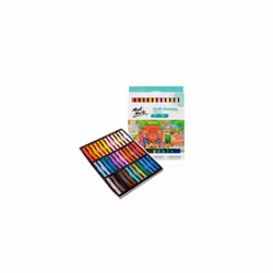 Soft Pastel Set - 36 pcs - Art Pastel Colour, Pastel Chalk - Ideal for colourful and expressive Painting - Perfect for Beginn ...