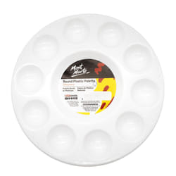 Paint Palette â Round â 17cm â Ideal Artist Palette for Gouache, Acrylic Paint and Watercolours â Palette with a total of 11 Mixing Wells