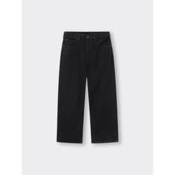 Gu By Uniqlo Baggy Jeans+os  Us Specification - 09 BLACK/31inch