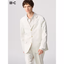 Uniqlo Japan Inspirational Jacket - 01 OFF WHITE/XXL