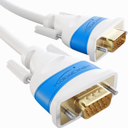 â VGA cable for maximum video quality thanks to high-purity copper conductors â 0,5m (Full HD, VGA to VGA, connects computers to