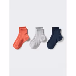 Uniqlo Japan Socks 3 Pair - 14 RED/2426