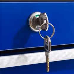 Arebos 4260551583315 service cart Blue - Additional view 5