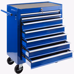 Arebos 4260551583315 service cart Blue - Additional view 7
