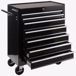 Arebos 4260551583322 service cart Black - Additional view 7