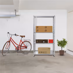 Arebos 4260551583674 utility shelf/rack Silver