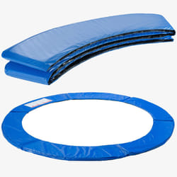 AREBOS trampoline edge cover spring protection Ã 244 cm | trampoline edge protection | trampoline accessories made of PVC and PE | 28 cm wide | blue