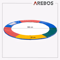 Arebos 4260551583957 exercise trampoline