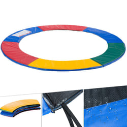 AREBOS trampoline edge cover spring protection Ã 396 cm | trampoline edge protection |made of PVC and PE | 32 cm wide | multicolored