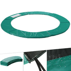 AREBOS trampoline edge cover spring protection Ã 366 cm | trampoline edge protection | trampoline accessories made of PVC and PE | 28 cm wide | green