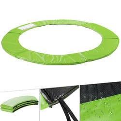 AREBOS trampoline edge cover spring protection Ã183cm |trampoline edge protection | trampoline accessories made of PVC & PE | 28cm wide | light green