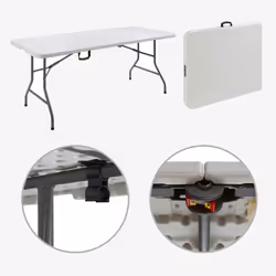 Arebos 4260551586682 outdoor table White - Additional view 6