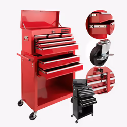 Arebos 4260551586729, Red, 660 mm, 330 mm, 615 mm, 28.5 kg